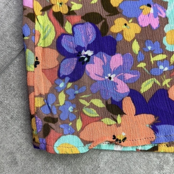 🔆O’Neill🔆 JOHNNY SAMI FLORAL BEACH PANTS WIDE LEG Elastic waist vacation - Picture 12 of 16